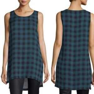 Eileen Fisher sheer silk dress